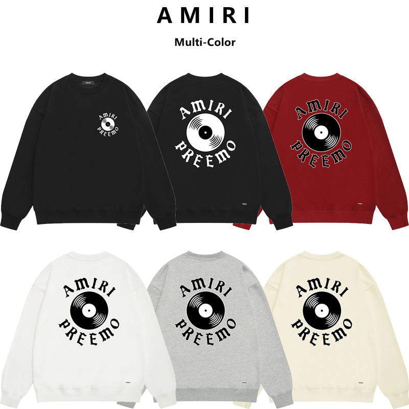 CASA-AMIRI 2024 New Cotton Classic Crewneck Sweatshirt