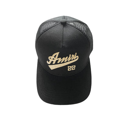 CASA-AMIRI STENCIL TRUCKER HAT