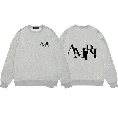 CASA-AMIRI 2024 New Cotton Classic Crewneck Sweatshirt