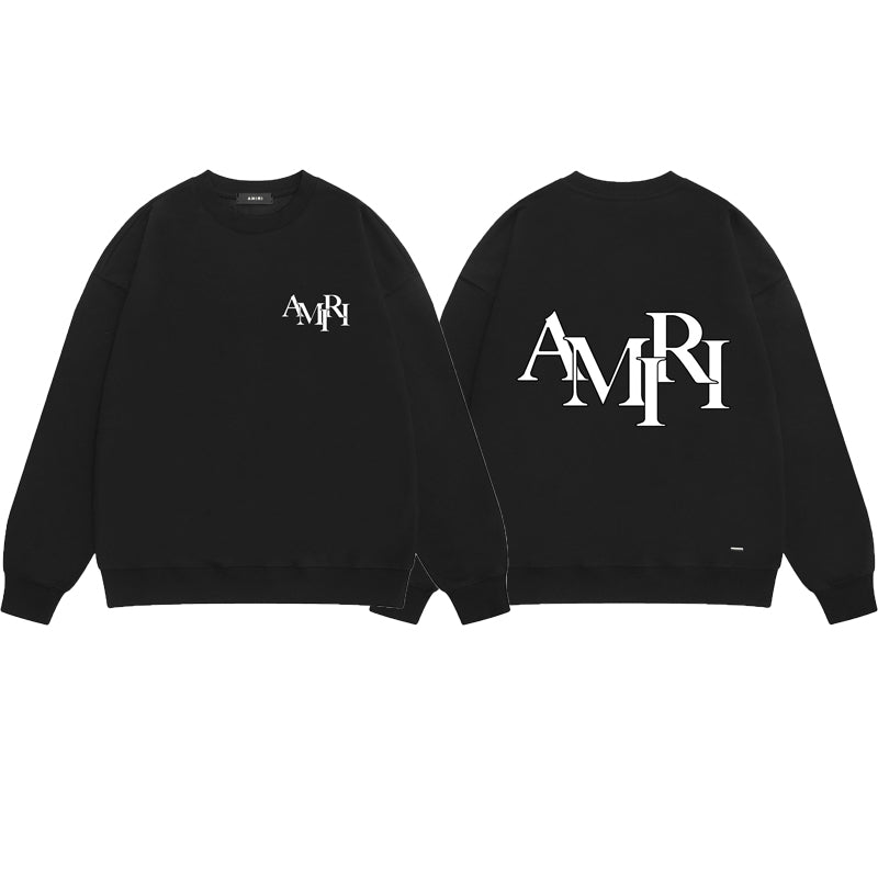 CASA-AMIRI 2024 New Cotton Classic Crewneck Sweatshirt