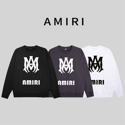 CASA-AMIRI 2024 New Cotton Classic Crewneck Sweatshirt