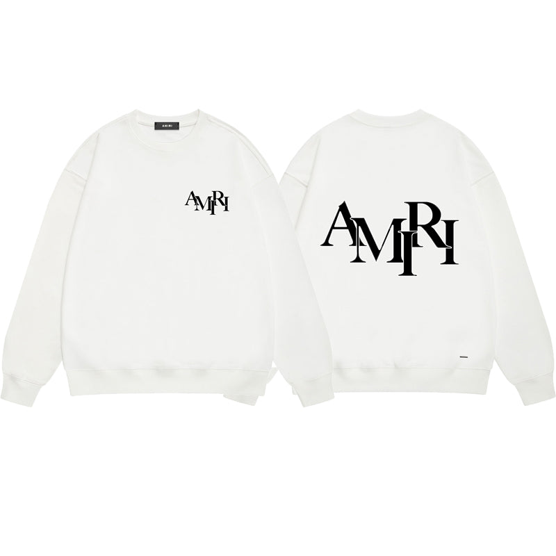 CASA-AMIRI 2024 New Cotton Classic Crewneck Sweatshirt