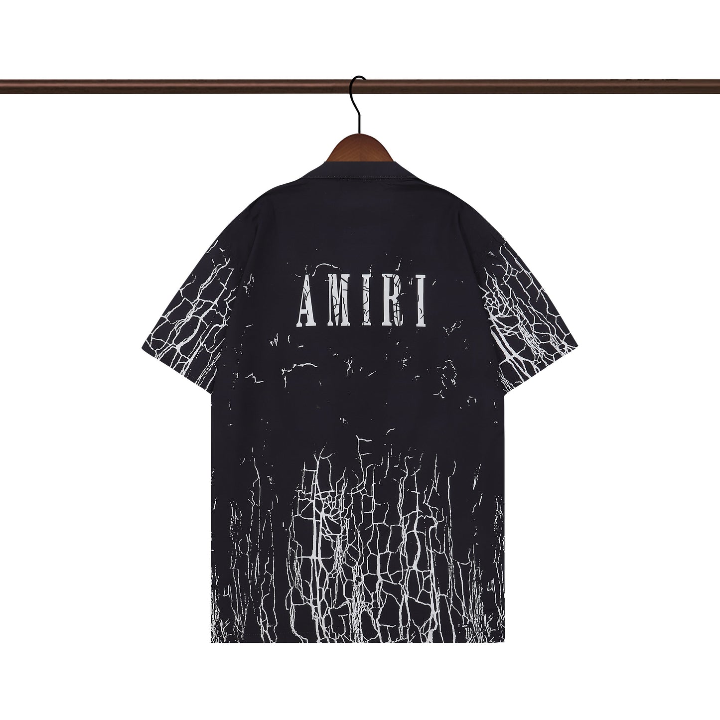 CASA-AMIRI 2024 New High Quality Cotton Flower Logo T-Shirt