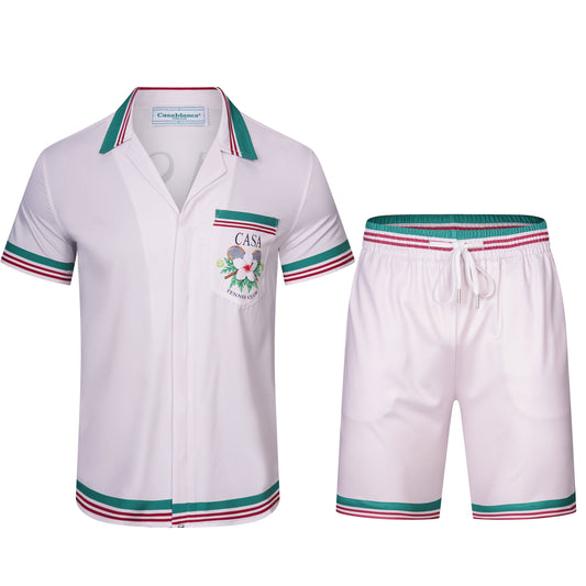 CASABLANCA 2023 New Shirt Shorts Set