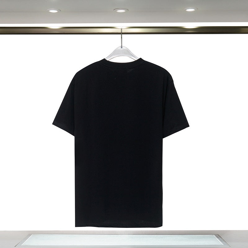 CASA-AMIRI 2024 New High Quality Cotton Flower Logo T-Shirt