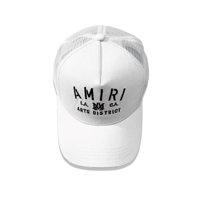 CASA-AMIRI STENCIL TRUCKER HAT