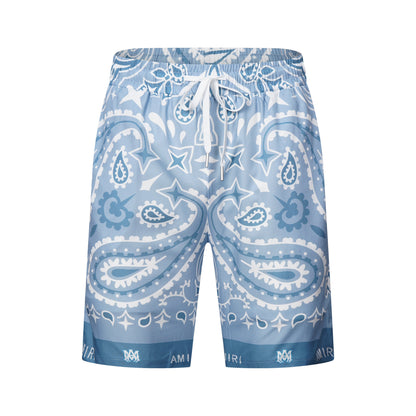 CASA-AMIRI 2023 New Shirt Shorts Set