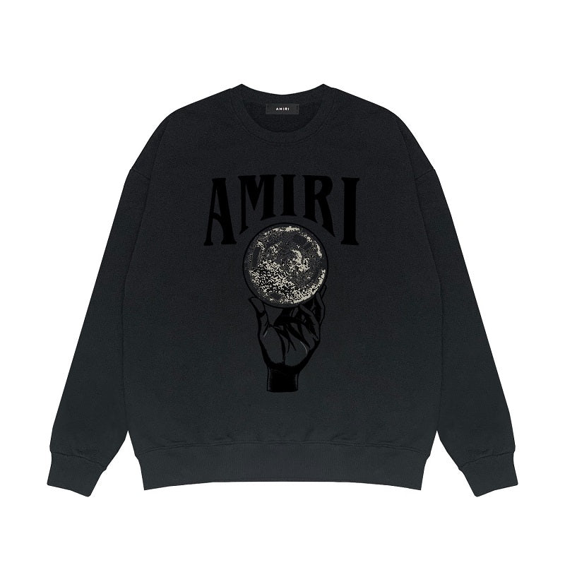 CASA-AMIRI 2024 New Cotton Classic Crewneck Sweatshirt Y074