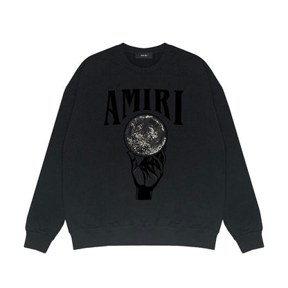 CASA-AMIRI 2024 New Cotton Classic Crewneck Sweatshirt Y074