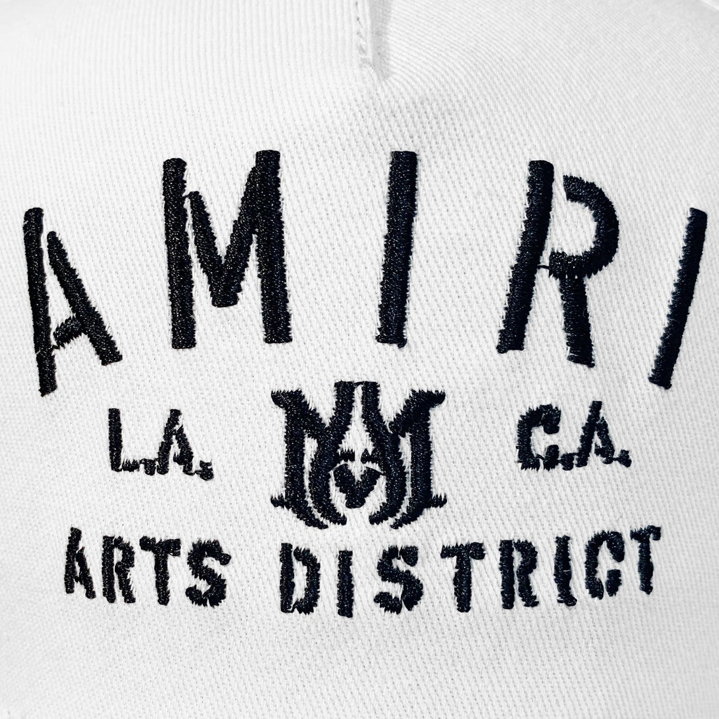 CASA-AMIRI STENCIL TRUCKER HAT