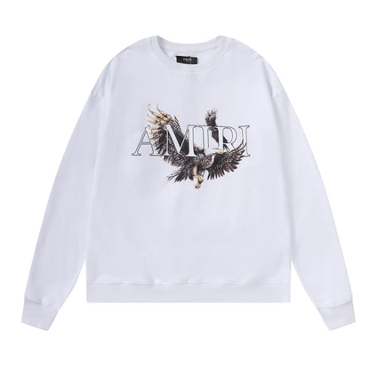 CASA-AMIRI 2024 New Cotton Classic Crewneck Sweatshirt