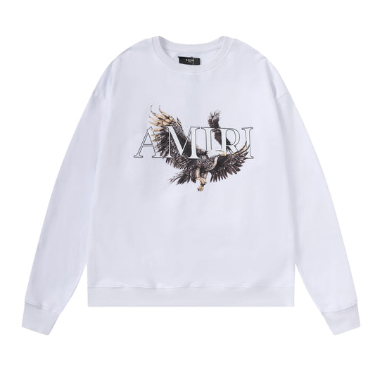 CASA-AMIRI 2024 New Cotton Classic Crewneck Sweatshirt