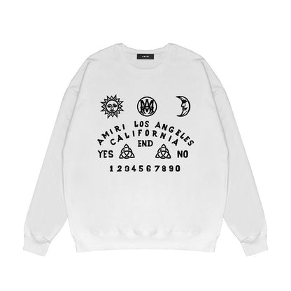 CASA-AMIRI 2024 New Cotton Classic Crewneck Sweatshirt Y073