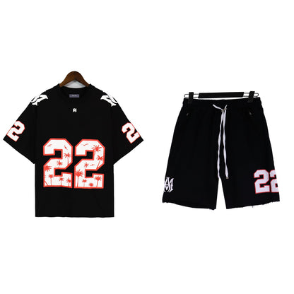 CASA-AMIRI 2024 New Shirt Shorts Set