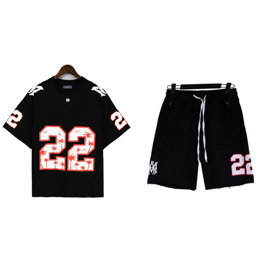 CASA-AMIRI 2024 New Shirt Shorts Set