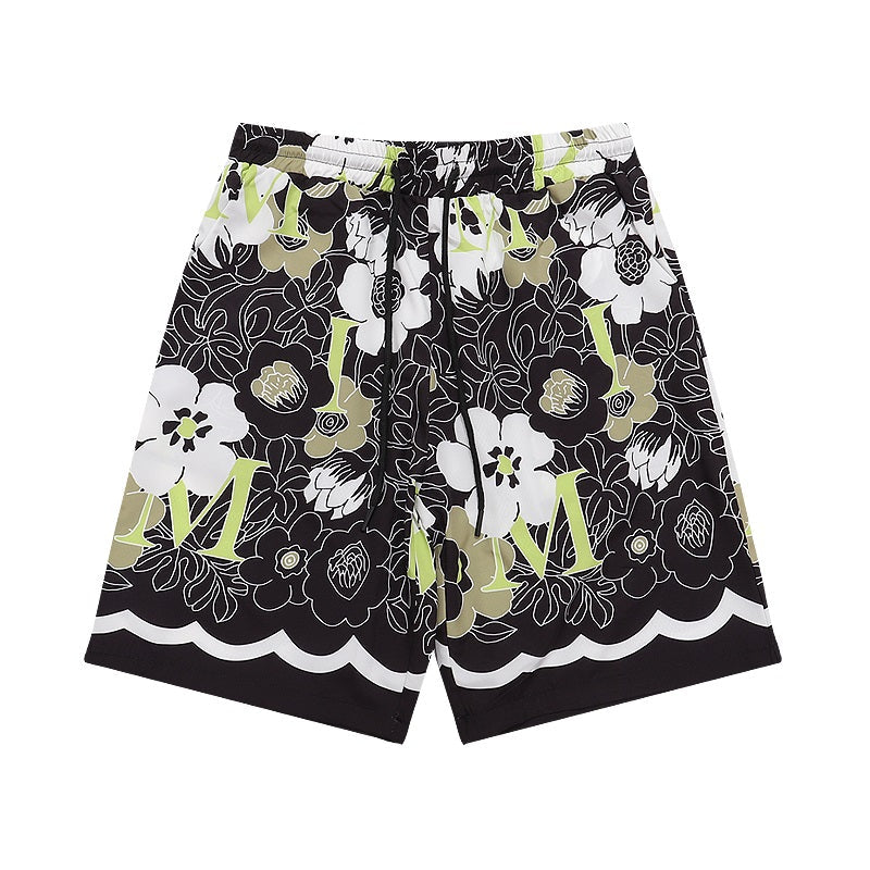 CASA-AMIRI 2023 New Shirt Shorts Set