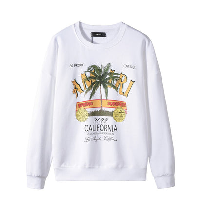 CASA-AMIRI 2024 New Cotton Classic Crewneck Sweatshirt 3347