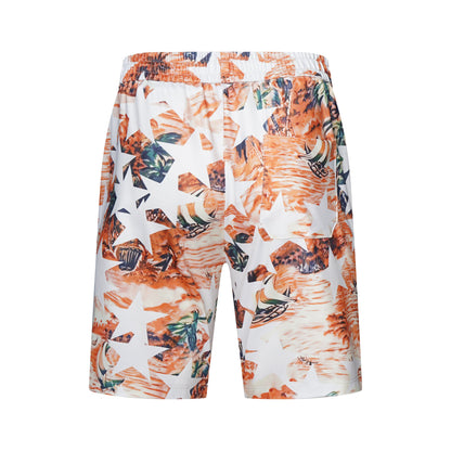 CASA-AMIRI 2023 New Shirt Shorts Set