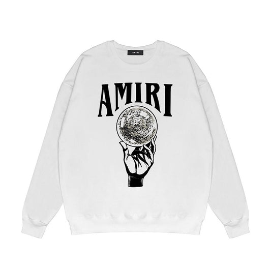 CASA-AMIRI 2024 New Cotton Classic Crewneck Sweatshirt Y074