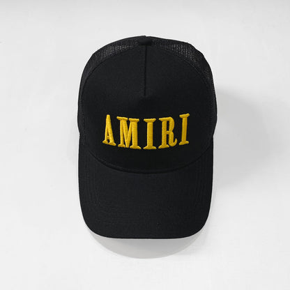 CASA-AMIRI STENCIL TRUCKER HAT