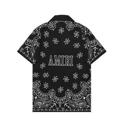 CASA-AMIRI 2023 New Shirt Shorts Set