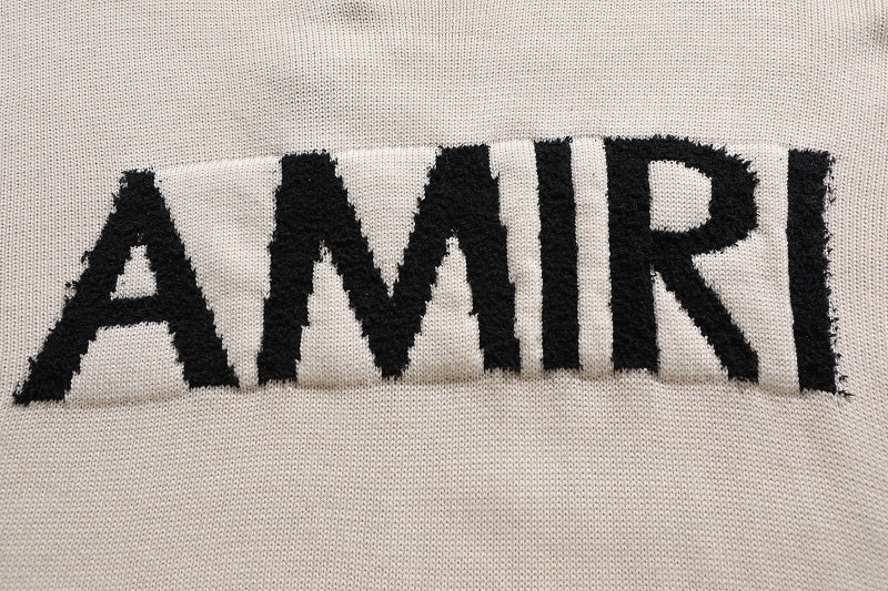 CASA-AMIRI 2024 NEW distressed sweater